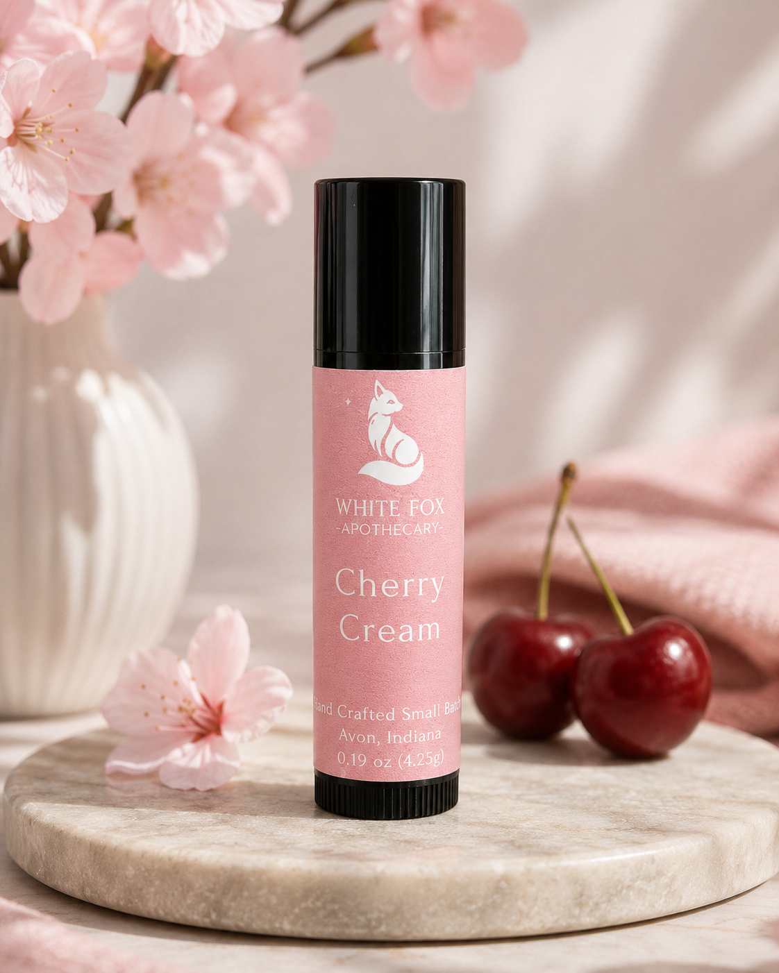 Cherry Cream Lip Balm