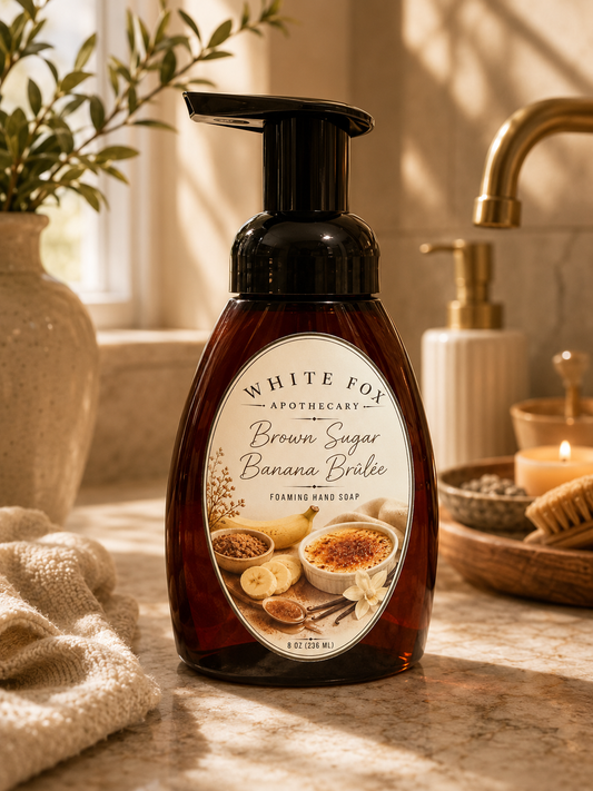 Brown Sugar Banana Brûlée Foaming Soap